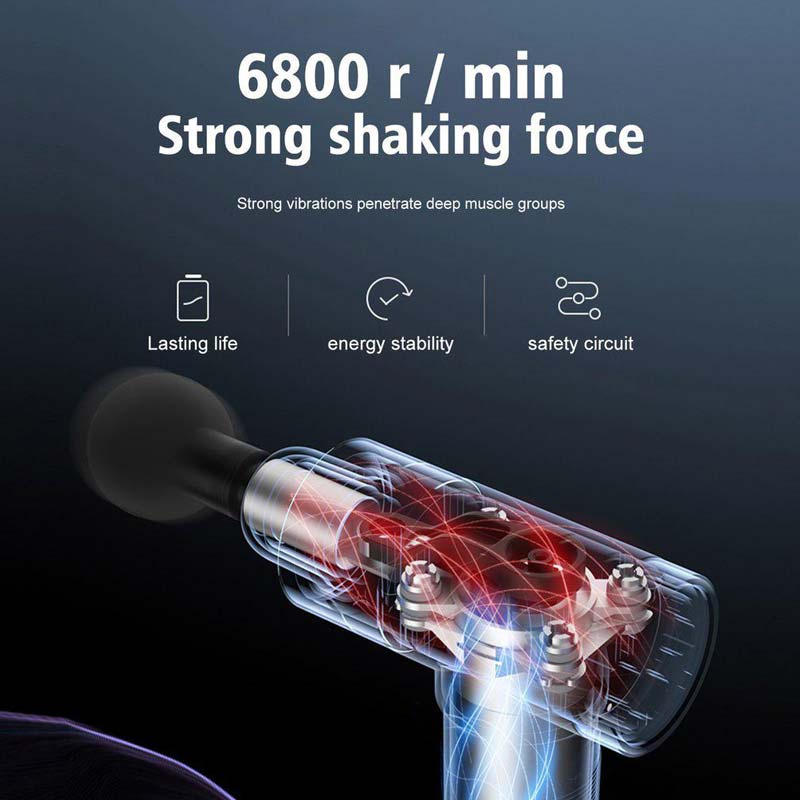 RAKO Vibo Sports massage gun. RAKO Vibo Sports massage gun.